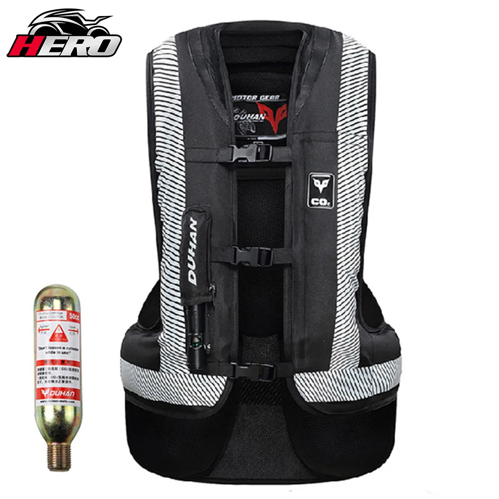 DUHAN Motorcycle Airbag Moto Motorcycle Vest Advanced Air Bag System
