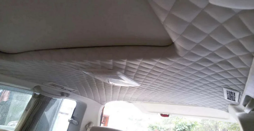 Хедлайнер Ткань Авто про потолок крыши подкладка серый 100 см x 150 см обивка мягкий материал для всех крыш салона автомобиля