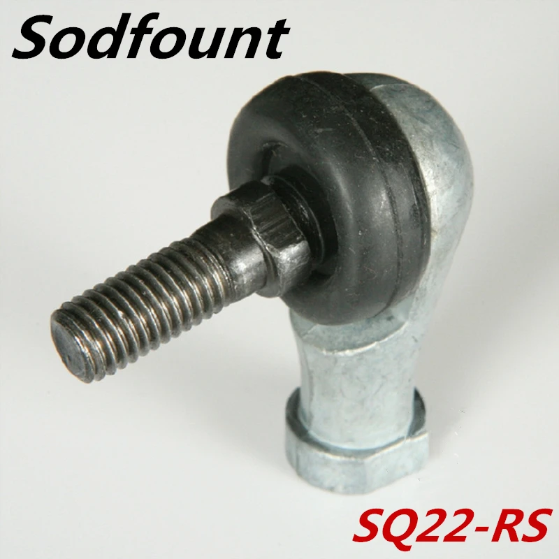 1 шт. SQ22 M22 диаметр 90 градусов соединитель шаровой шарнир торцевой подшипник 22 мм Мужская сталь