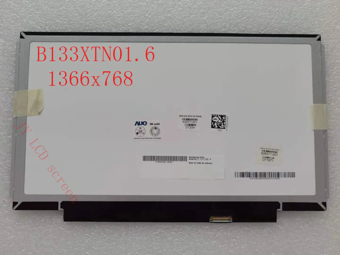 

13.3" B133XTN01.6 NT133WHM-N21 HB133WX1-201 LTN133AT31 N133BGE-E31 N133BGA-EA1 laptop lcd screen panel 1366*768