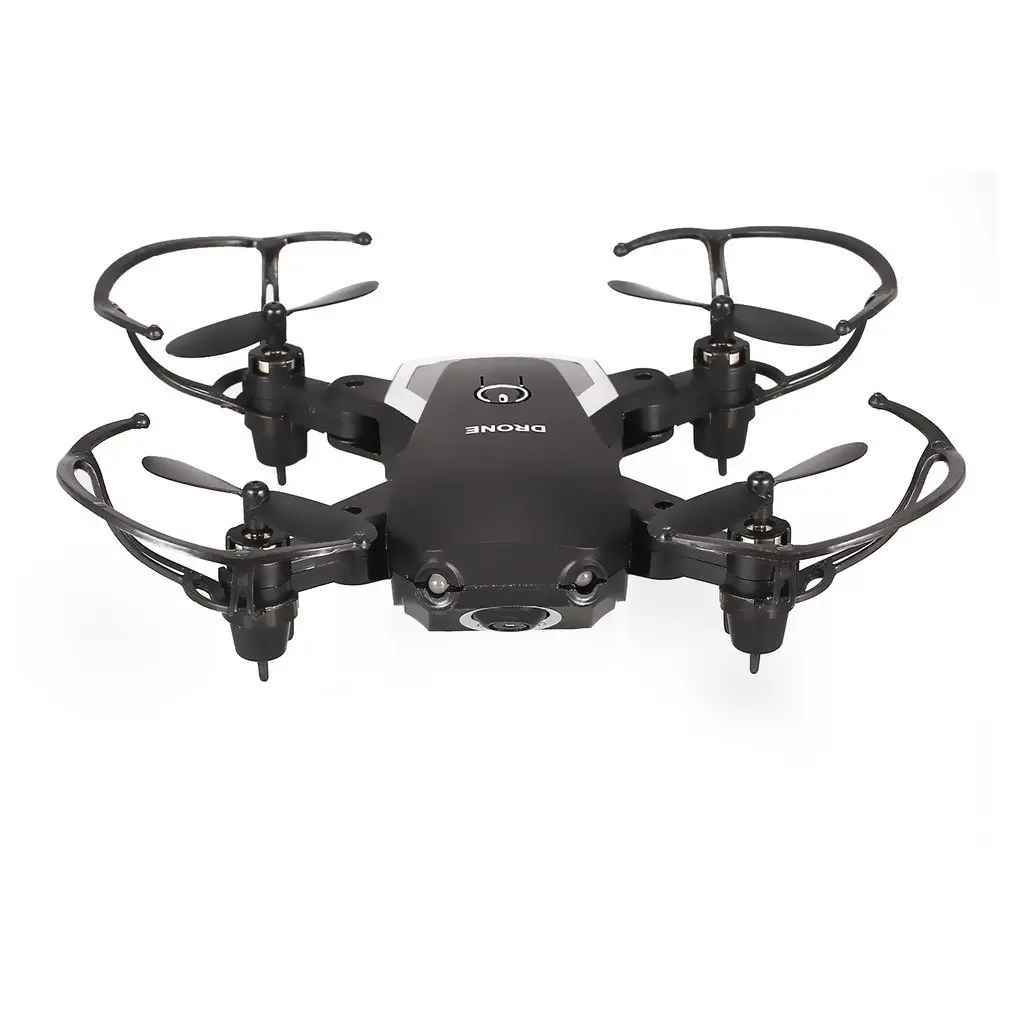 0.3MP Camera Black 808 мини-Дрон с камерой HD 720 МП/P регулируемая камера в режиме реального времени высота удержания Карманный складной FPV RC Дрон - Цвет: 0.3MP Camera Black