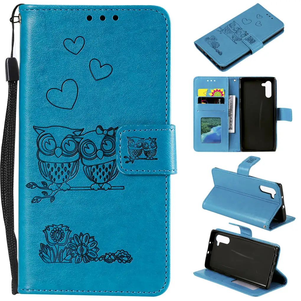 Чехол-бумажник для samsung Galaxy Note10/M30/M20/M10/J7()/J6/J4/J4Plus/Note8 раскладушка карта все включено защитный флип-чехол