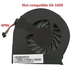 Ventilador de refrigeração do portátil para HP Pavilion g7 2000 G4 G4 2000 G7 G6 G6 2000 683193 001 685477 001 FAR3300EPA ventilador e kipo 4 pinos