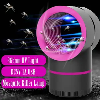

UV Mosquito Killer Lamp USB Powered Trap Muggen Insect Killer Electric Bug Zapper Anti Mosquito Fly Outdoor Led Lights Dropship