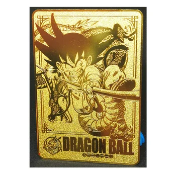 

Super Saiyan Dragon Ball Z Stormy Situation Metal Card Heroes Battle Card Ultra Instinct Goku Vegeta Game Collection Cards