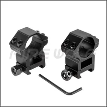 Алюминиевый 25,4 мм пистолетный прицел кольцо средний профиль прицела крепление CS охотничий с рельсовым монтажным кронштейном