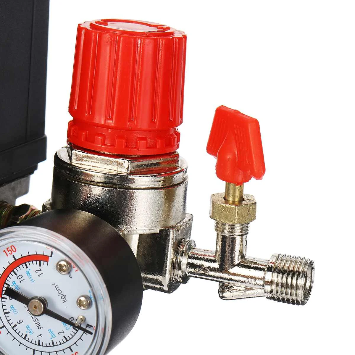 Pumpe Druck Luft Kompressor Steuerung Wert Schalter Regler Ventil Spur O1 