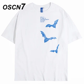 

OSCN7 Summer Funny Graphics Print Men's T-Shirts 2020 Hip Hop Casual Fashion Women Short Sleeve Top Tee Streetwear T2073