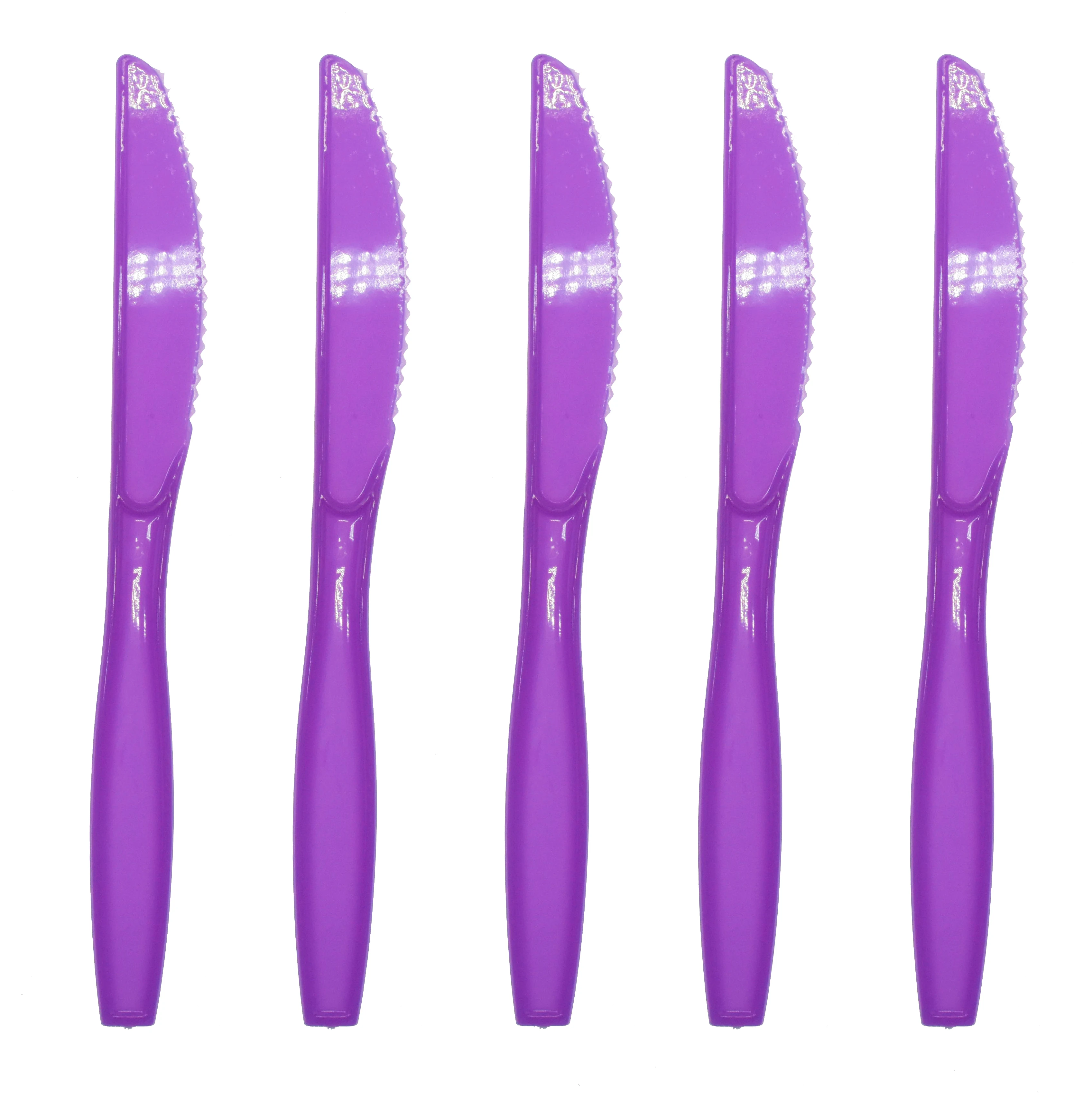 10pcs purple knives