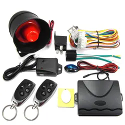 CHADWICK sistema de alarma unidireccional para coche, dispositivo con sirena para vehículo de 12V CC, con sistema de cerradura de puerta Central, 802B 8172