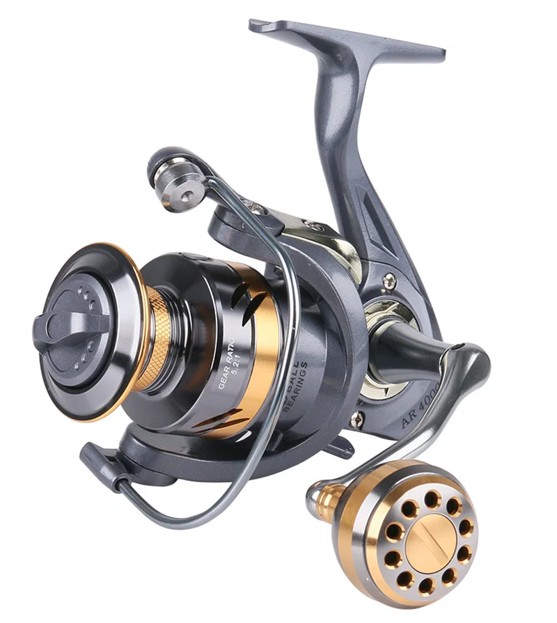 

Quality Metal Fishing Reel spinning no gap fish reel cast fishing surfcasting reel spinning reel for carp fishing Drag 12kg