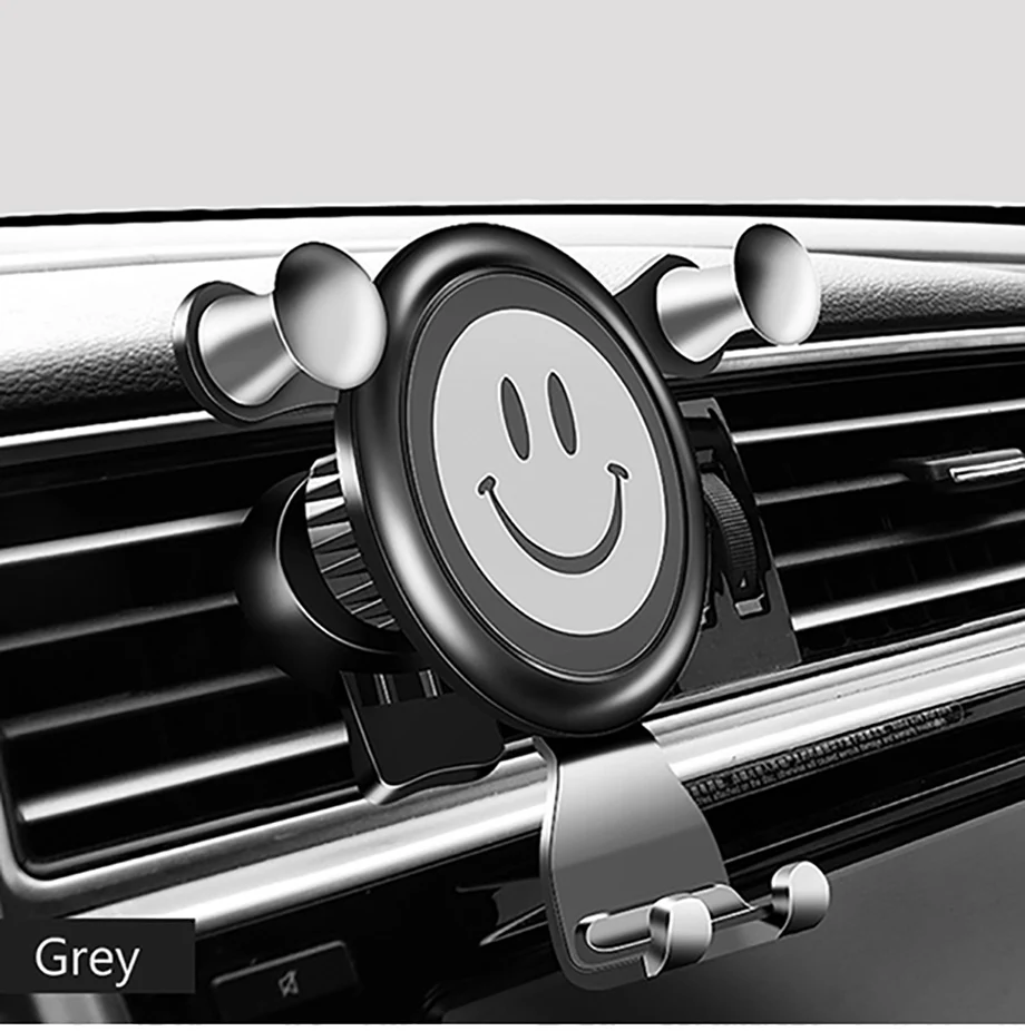 Универсальный автомобильный держатель для телефона Gravity Air Vent крепление для смартфона в автомобиле gps подставка поддержка мобильных телефонов автомобильный кронштейн авто аксессуар