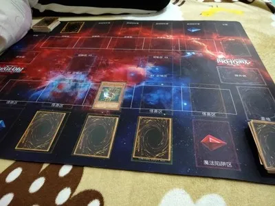 YU GI OH игра король двойной мастер четыре карты Группа колода Дуэль дисковая карта pad TCG место плеймат пакет