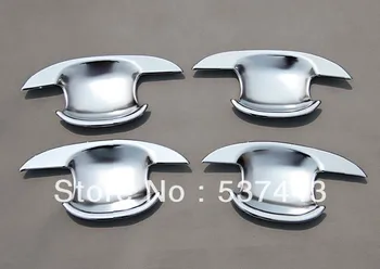 

For Peugeot 3008 2010 2011 2012 2013 2014 2015 ABS Chrome Door Handle Bowl Cover Cup Trim Molding Garnish