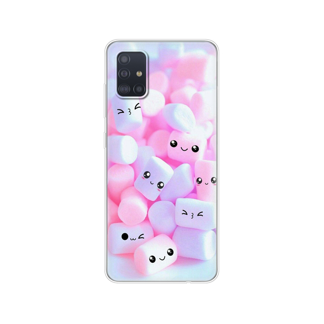 Samsung Galaxy A31 A51 A71 Case Silicon Back Cover Phone Case For Samsung A315 A515 A715 Soft Case bumper coque protect