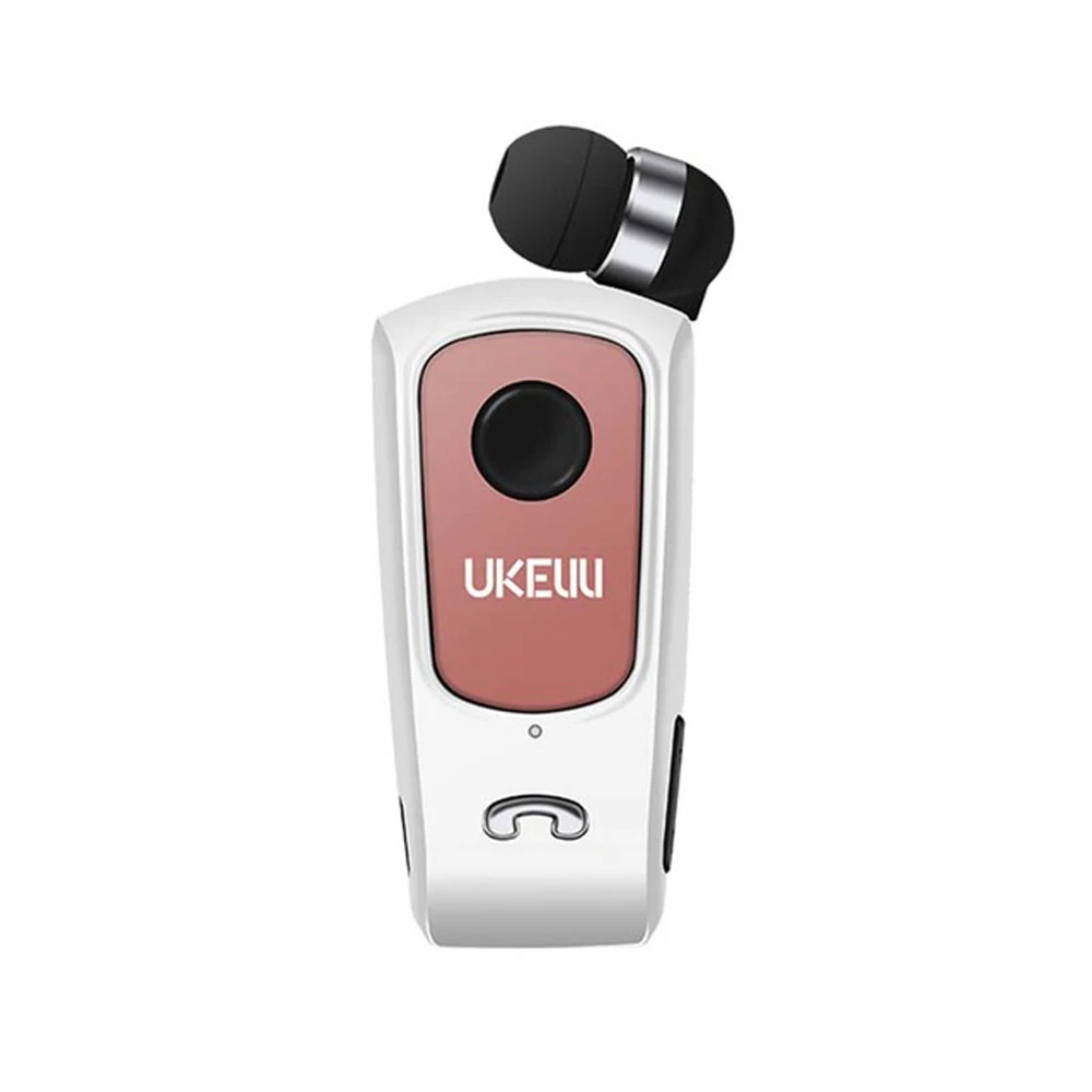 UK-9 Bluetooth наушники, беспроводные наушники с зажимом, гарнитура с микрофоном, звонки, напоминают вибрацию для iPhone, Xiaomi