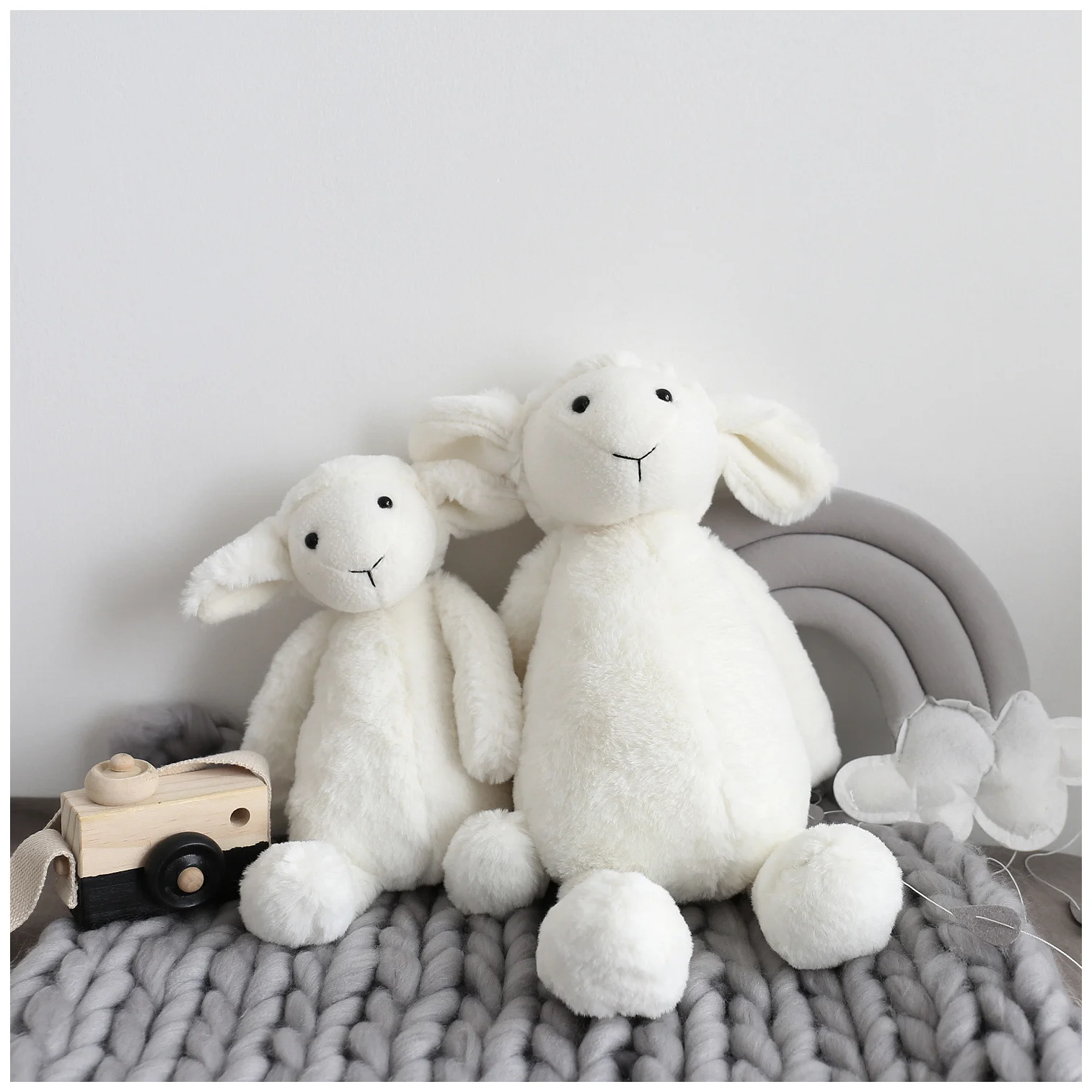 Пепберн INS of Lamb мягкая игрушка кукла овечка Утешитель игрушки Детский Северный европейский стиль для сна