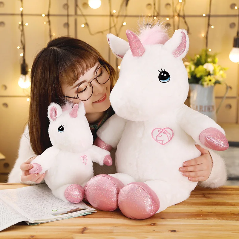 

1PC cute unicorn plush toys doll toys for children kids toys plush licorne stuffed animals girls toys dropshipping toys christmas halloween christmas decorations for home christmas gift