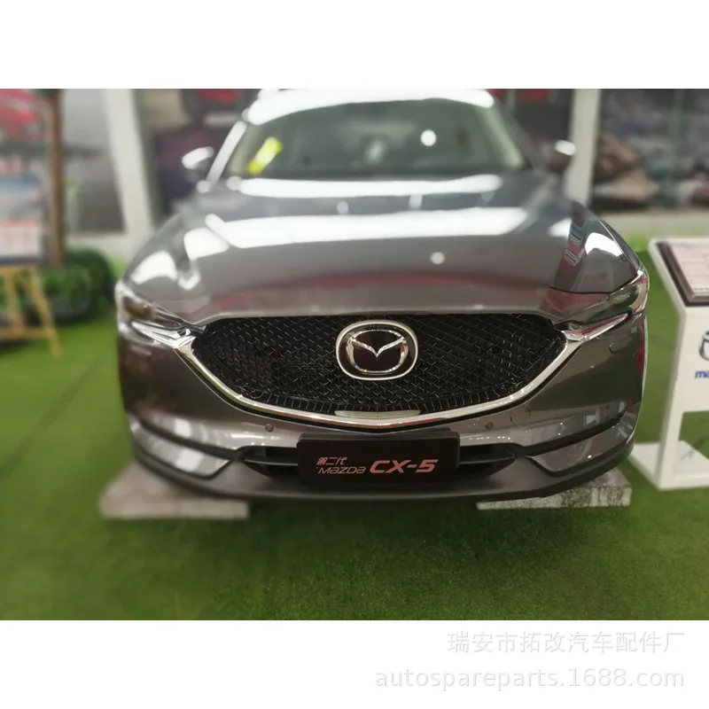 Togox натуральный продукт 4S для Mazda 17-CX-5 высокосовместимый карбоновый узор Передняя икона Рамка для украшения X 1 украшения Br