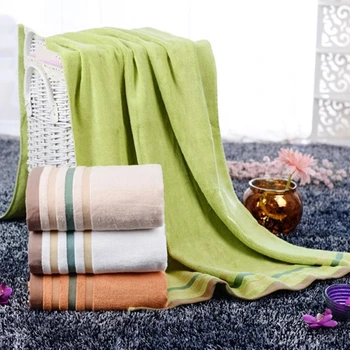 

100% Fiber Bamboo Drying Travel Bath Towels for Adults Drap De Bain Hotel Supplies Dry Cooling Microfiber Towels for The Bath6T7