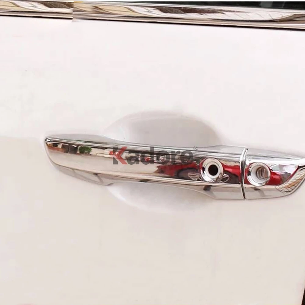 Для Honda Civic седан хромированные дверные ручки двери чаша крышка чашки накладка ободок литья гарнир объемного звучания