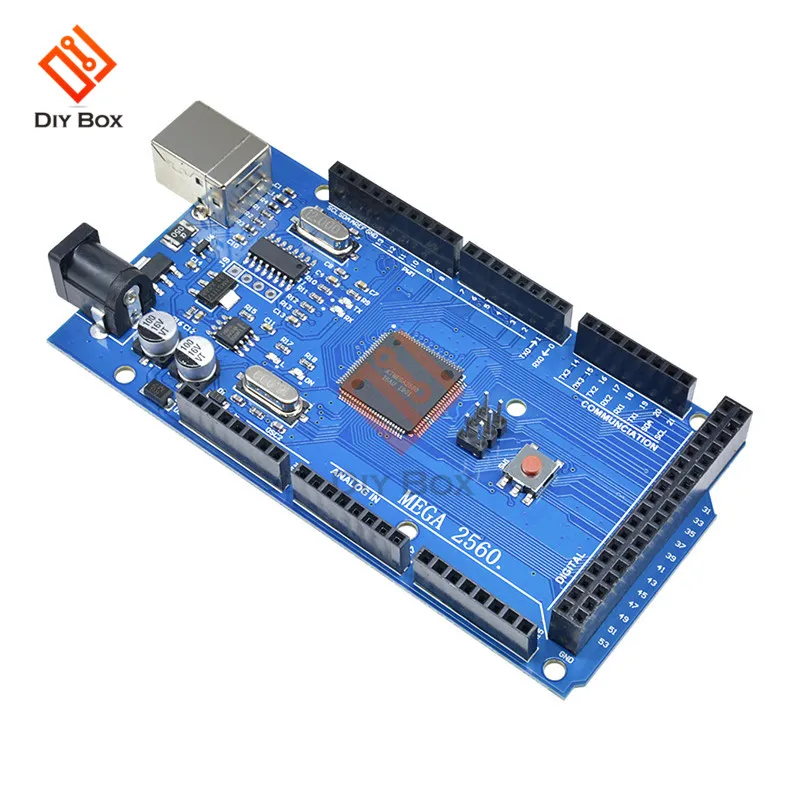 MEGA2560 MEGA 2560 R3 CH340G AVR USB макетная плата MEGA2560 для Arduino без кабеля