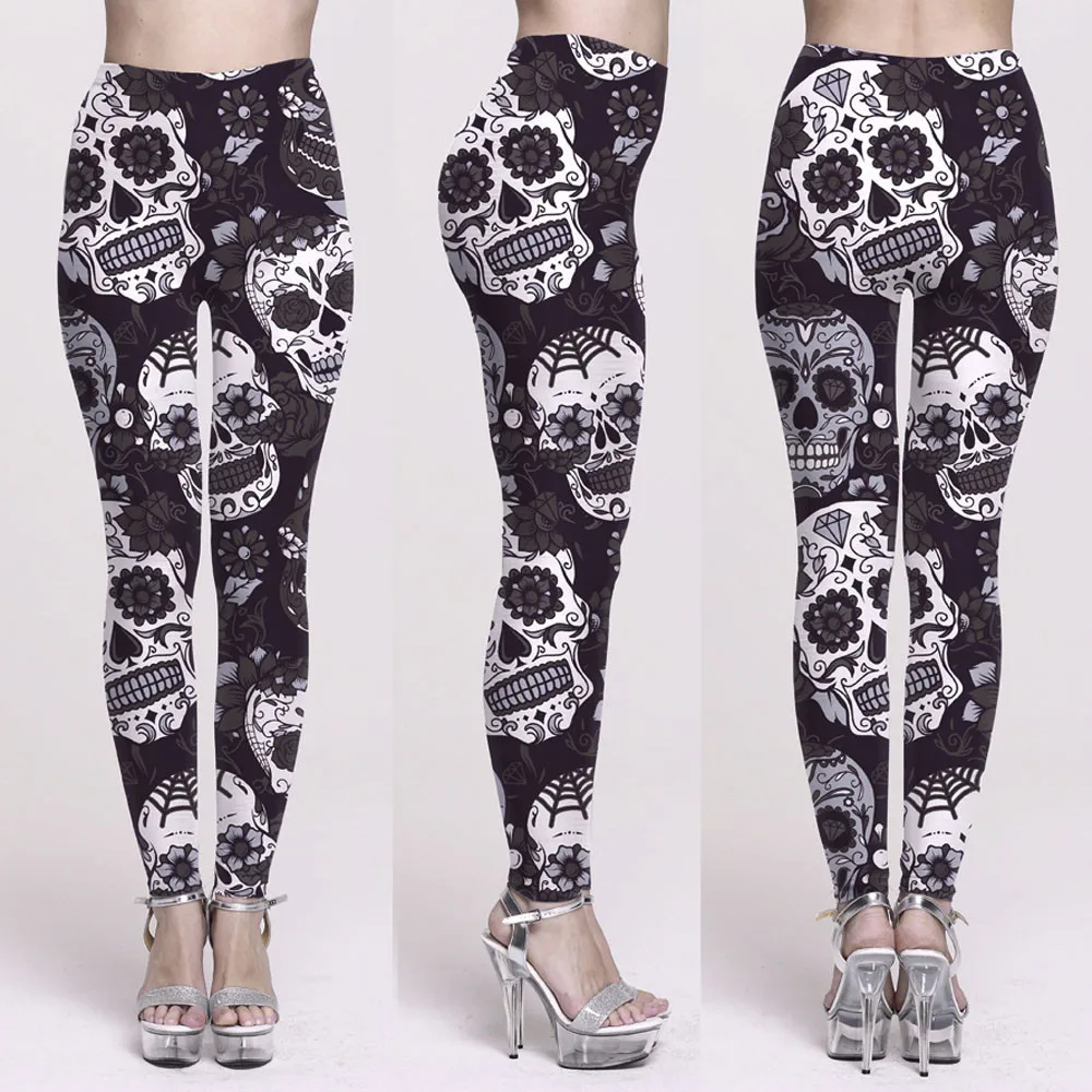Leggings Sport Women Fitness Halloween 