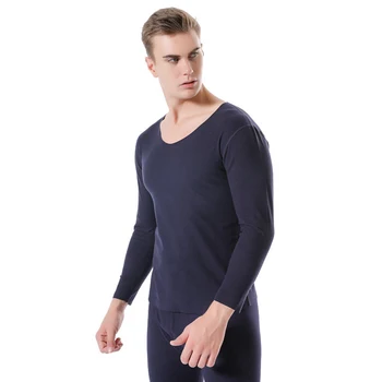 

Thermal Underwear Set Men Long Johns Men Autumn Winter Tops+Pants 2 piece Set Keep Warm Thick Plus Size 3XL