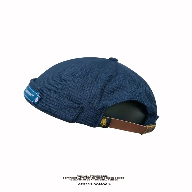 Маска для лица рэпер певец Trapsoul Snapback хип хоп состаренная бейсбольная солнцезащитная Кепка шляпа без козырьков с регулируемым ремешком для женщин и мужчин - Цвет: Синий