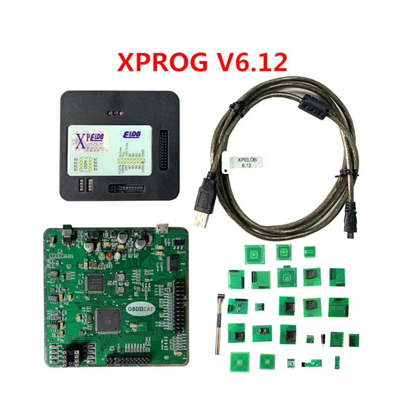 XPROG V6.12 X-PROG коробка Xprog ECU программист инструмент XProg ELDB V6.12 XPROG 6,12 XPROG M V6.12