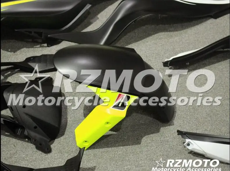 ABS литьевая форма мотоцикла полный обтекатель комплект подходит для ZX-6R 636 599 13-17 ZX-6R 2013- Кузов Набор белый черный желтый