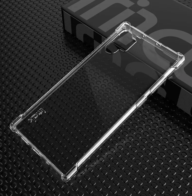Чехол для samsung Note10 плюс с украшением в виде кристаллов чехол samsung Примечание 10 чехол IMAK 360 Защитный TPU для samsung Galaxy Note 10 Etui Note10