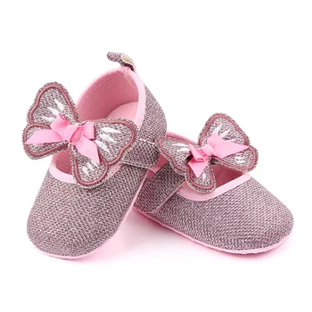 

Baby Girls Anti-Slip Shoes Soft Soled Infant Toddler Casual Walking Shoe Bowknot Design New Arrival