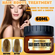 Новинка 60/120 мл натуральное тонизирующее Кератиновое лечение волос маска Расширенная молекулярная обработка корней волос отпрыск восстановление забота о здоровье