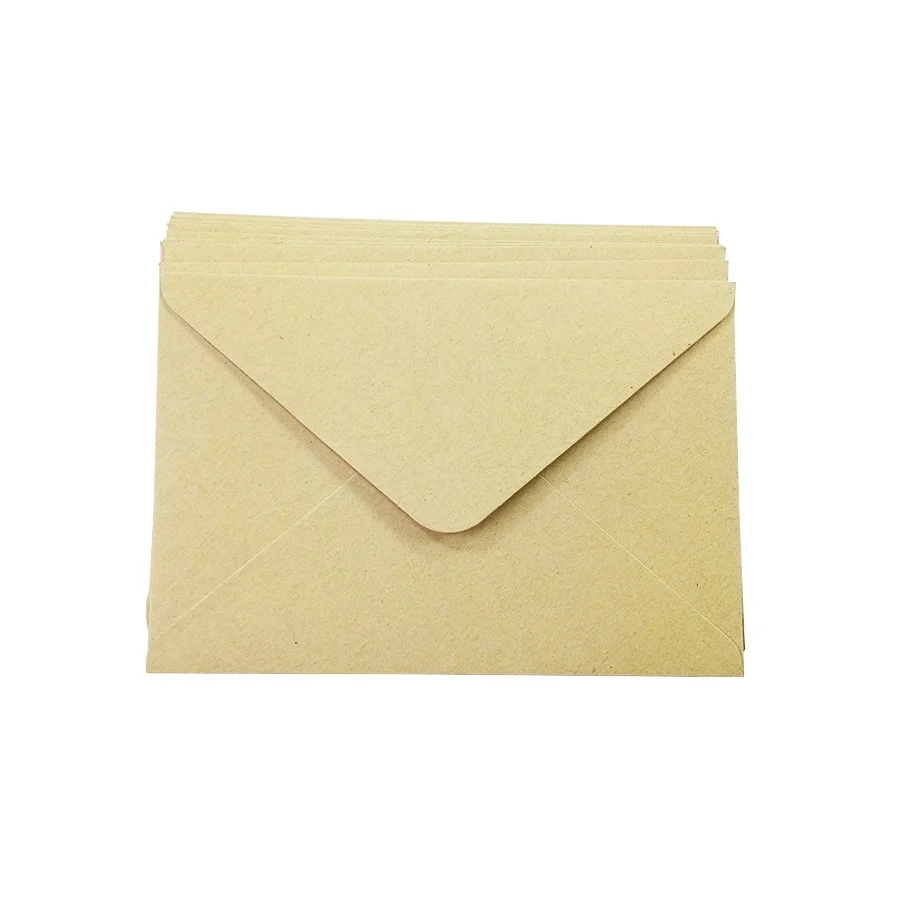 10 шт./партия винтажный крафт-конверт ретро крафт-бумага пригласительные конверты подарочная карта