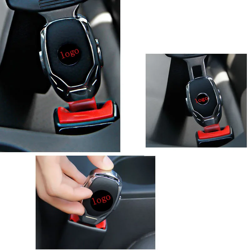 

Car Safety Buckle Extension silencer Extender Clasp Insert Plug Clip for Tesla Model 3 X Model Y Cybertruck FOR Mazda 2 3 5 6