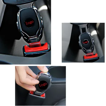 

Car Safety Buckle Extension silencer Extender Clasp Insert Plug Clip for Tesla Model 3 X Model Y Cybertruck FOR Mazda 2 3 5 6