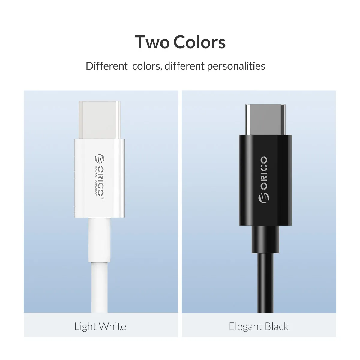 Orico usb type C для type C кабель для huawei mate 20 samsung Galaxy S9 QC3.0 3A кабель для быстрой зарядки для MacBook Pro