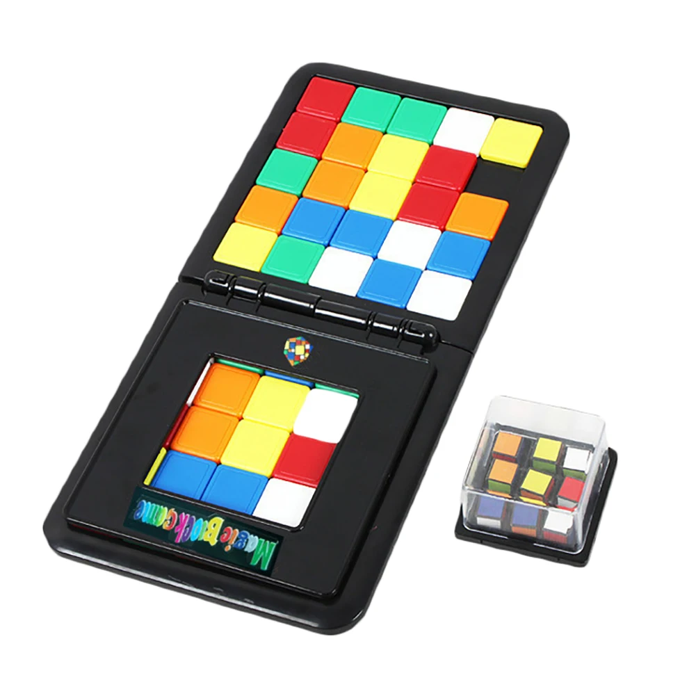  Colorful Kids Children Early Learning Educational Puzzle Blocks Funny Table Game Interactive Desk G