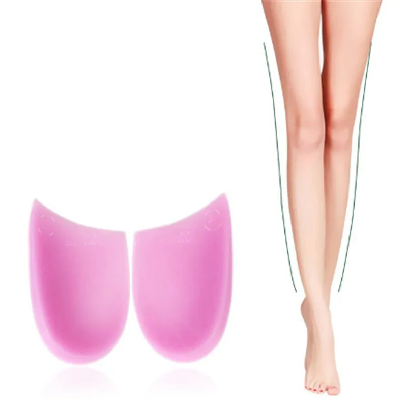 Orthopedic Insoles Shoe Inserts Medial& Lateral Heel Wedge Lift Silicone Pads Corrective O/X Type Leg For Women/Men 1Pair