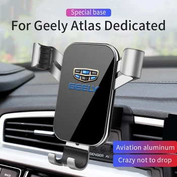 

For Geely Atlas 2015-2020 Car AccessoriesCar Mobile Holder GPS Mount Phone Holder Gravity Navigation Bracket