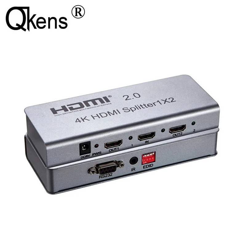 4K 60 Гц HDMI 2 0 3D сплиттер 1x2 1080P 1 в Выход видео преобразователь для PS3 PS4 DVD PC TV BOX To HD