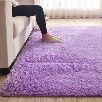 1 Alfombres плюшевый мягкий ковер для гостиной искусственный пушистый мех большой 200*300 см Коврик для спальни для чистки ковров, для дома детские Нескользящие коврики - Цвет: 1