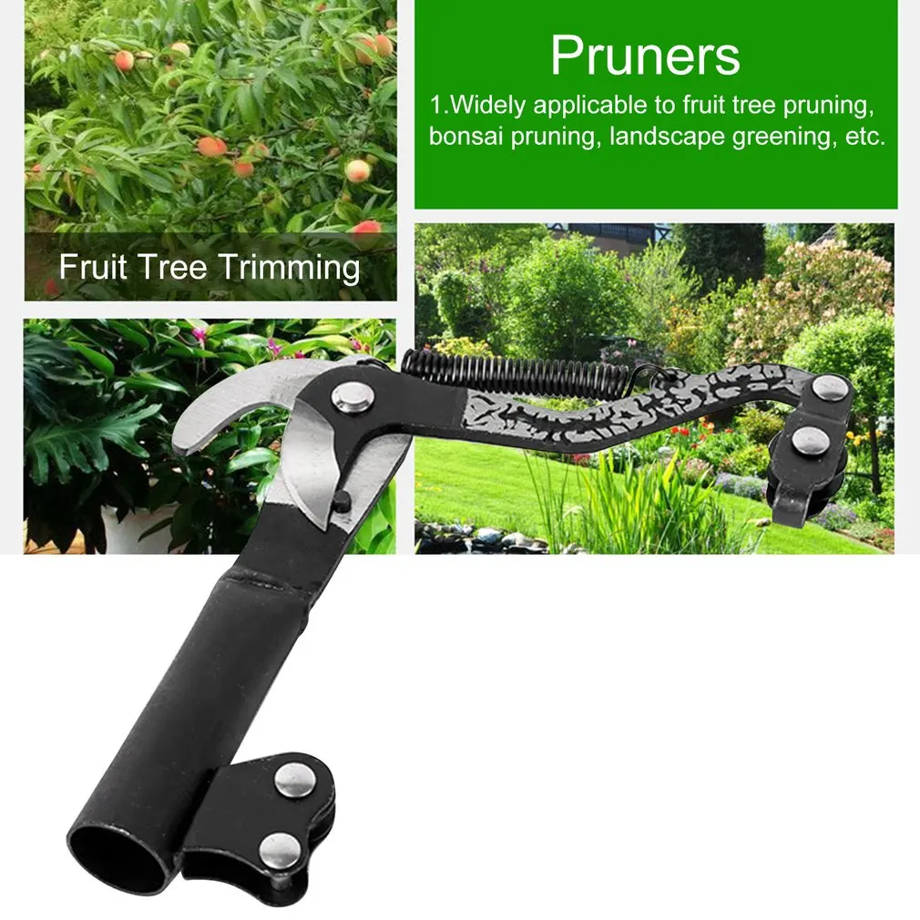 Pulley High Branch Scissors Garden Farm Tools Pruning Tool Fruit Tool Extendable Scissors Picking Fruit Garden Trimmerdiscount