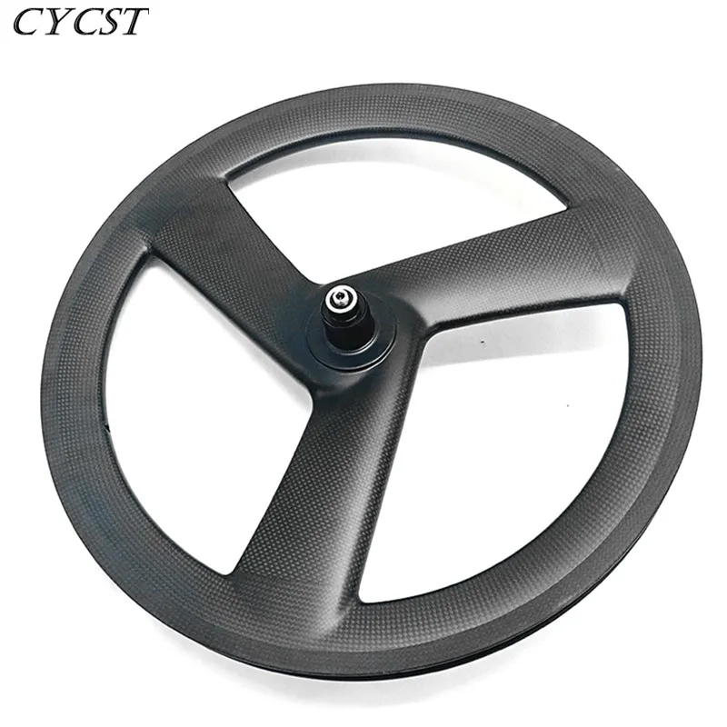 

406 spokes carbon wheels 23mm width clincher foldable bicycle fixed gear 20inch 3 spokes carbon wheelset 3K 12k UD matte glossy