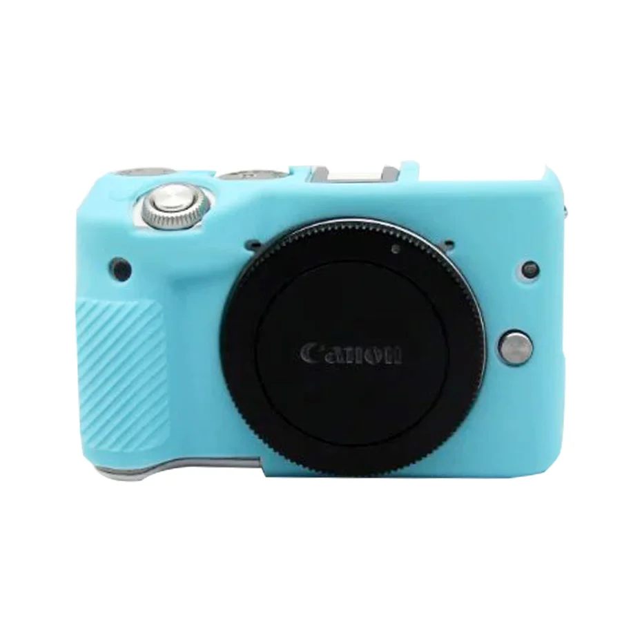 TENENELE для Canon EOS M3 сумки для камер мягкие силиконовые чехлы цветной резиновый защитный чехол для Canon eos M 3 Аксессуары