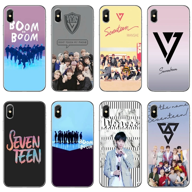 Силиконовый чехол Seventeen KPOP для телефона Huawei P30 P20 pro P10 P9 P8 Lite nova 3i G8 P Smart plus 2018 2019 |