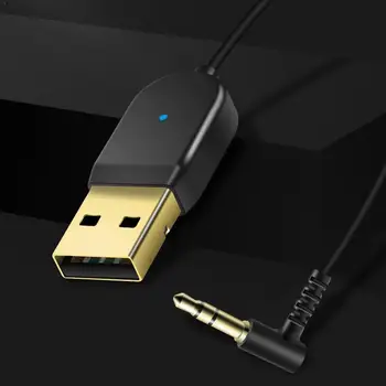

Baseus Bluetooth Transmitter Wireless Bluetooth Receiver Adapter Bluetooth Audio Headphones AUX 3.5mm Cable For Speaker Car X3F2