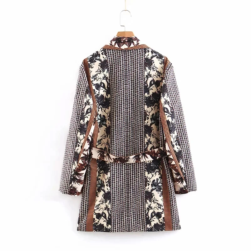 Осенние женские блейзеры и куртки винтажные пояса красный офис boho Блейзер женское костюмное пальто Женская Повседневная Корейская верхняя одежда