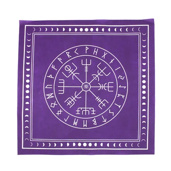 

Non Woven Board Game Patch Tarot Tablecloth Cover Runes Divination Altar Square Magician Tapestry Playing Cards Home Party